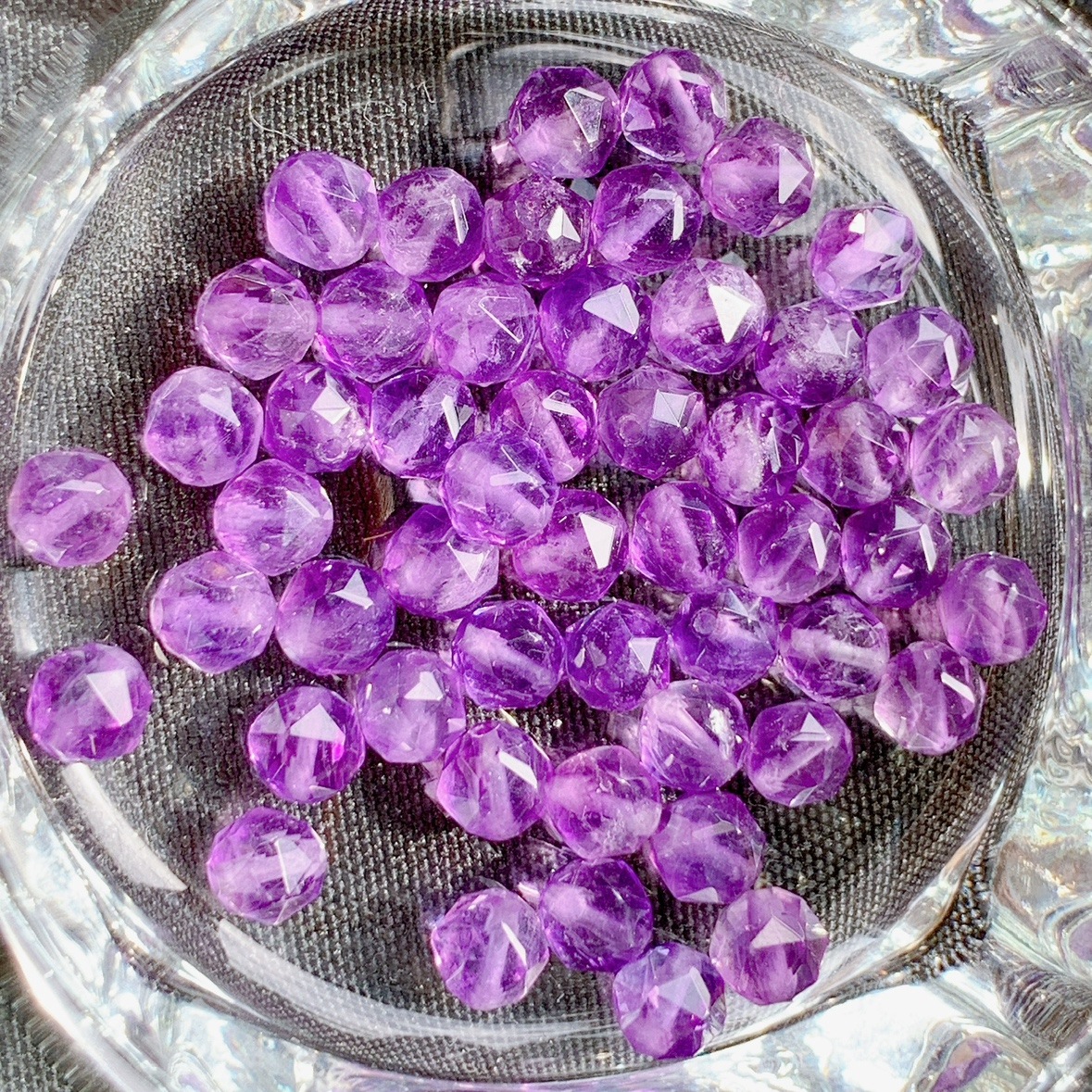 [49B]アメジスト スターカットタイプ(6mm)