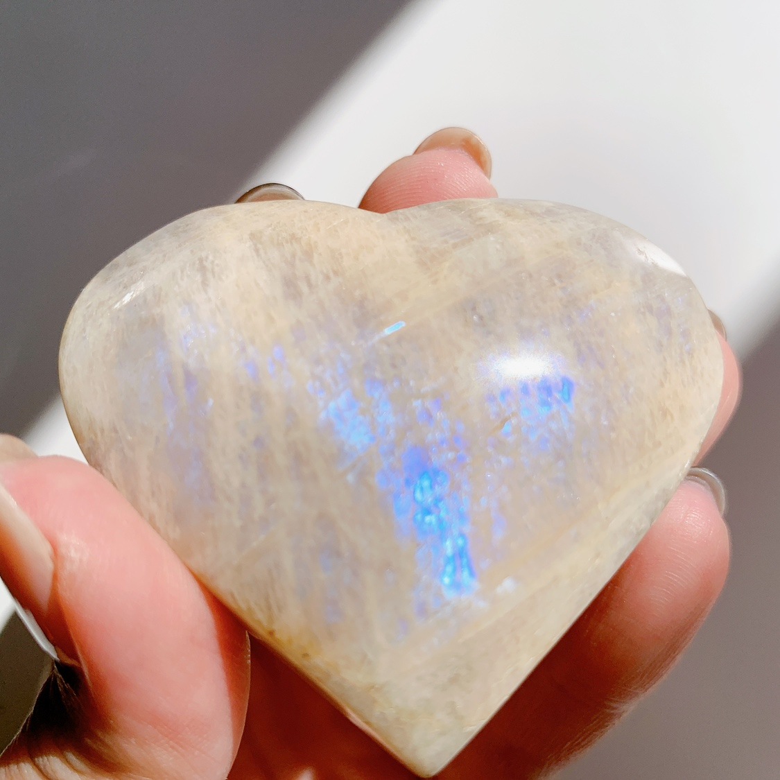 ムーンストーン ハート型