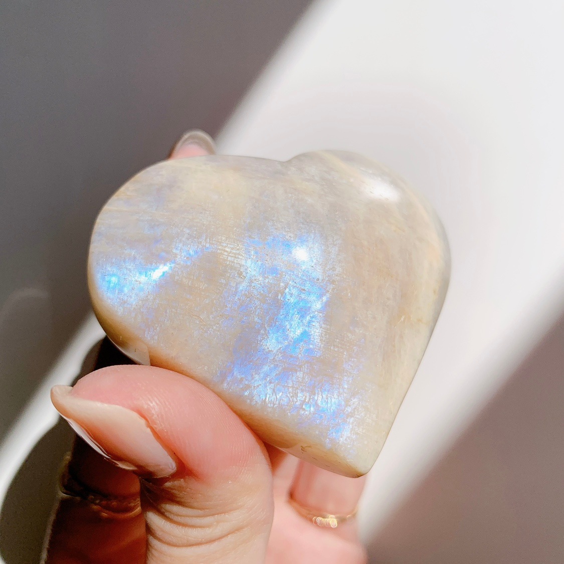 ムーンストーン ハート型