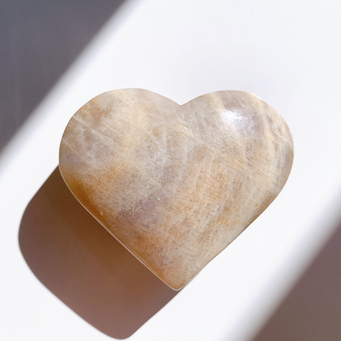 ムーンストーン ハート型