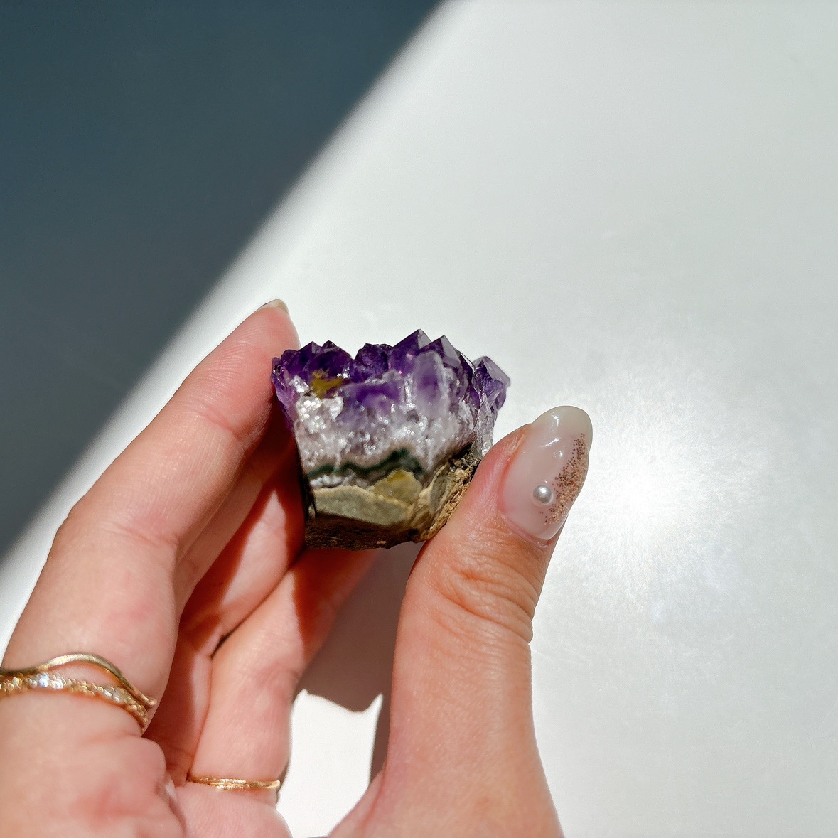 美結晶☆アメジスト☆原石 ☆04/05UP☆アメジスト原石：ウルグアイ産： - 月のかけら