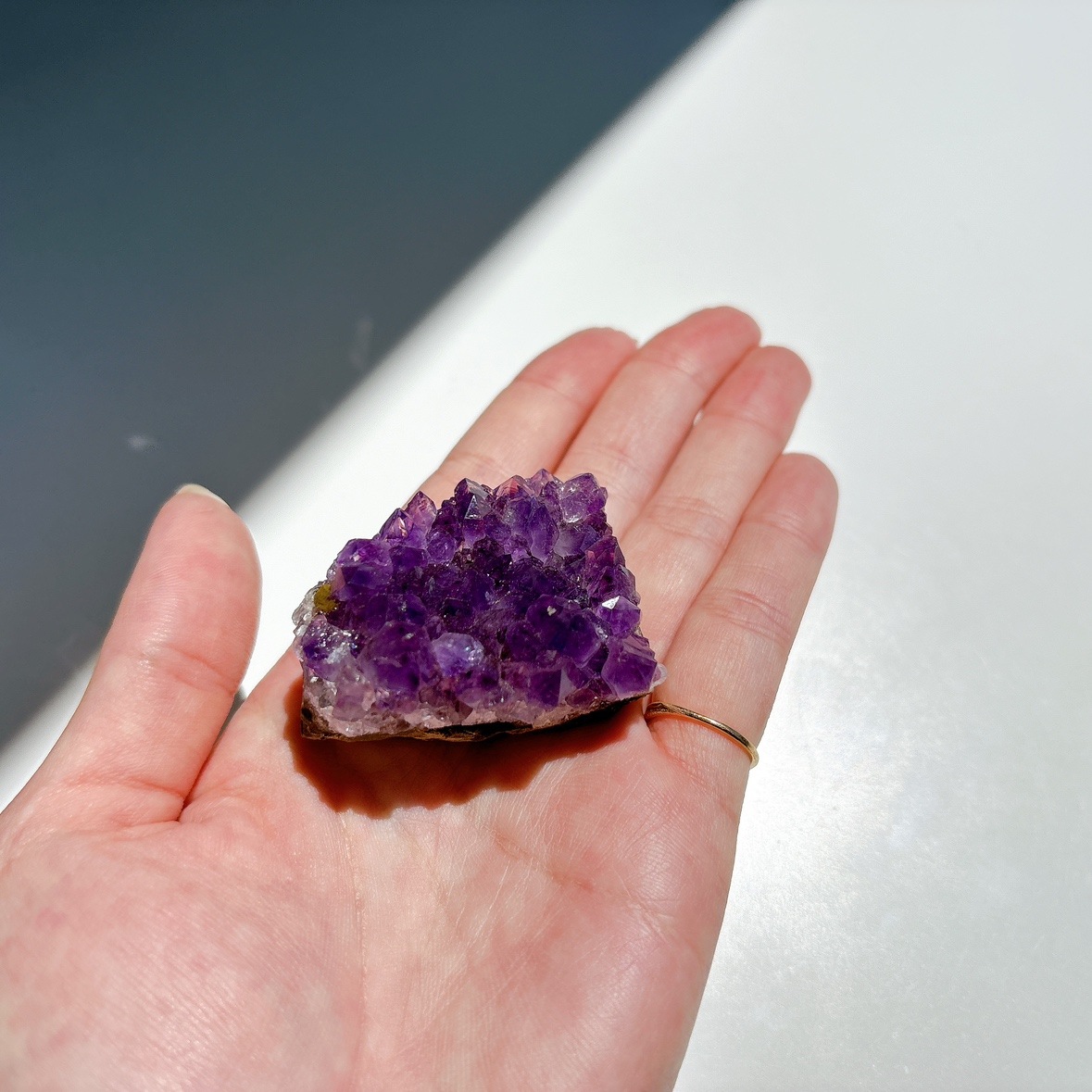 美結晶☆アメジスト☆原石 特大サイズ アメジストクラスター 原石｜紫水晶｜アップストーン