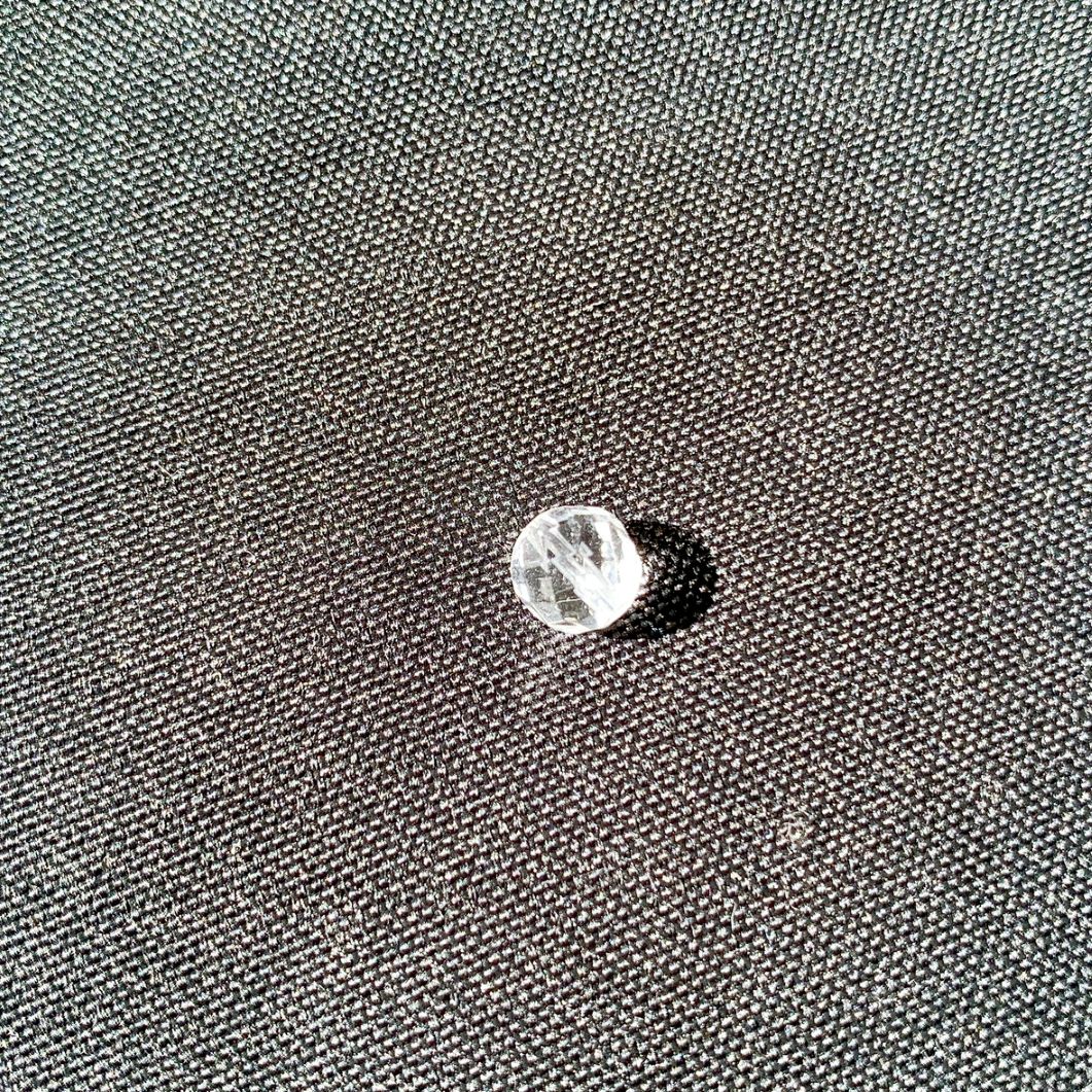 [342B]水晶 64面ミラーボールカット(8mm)