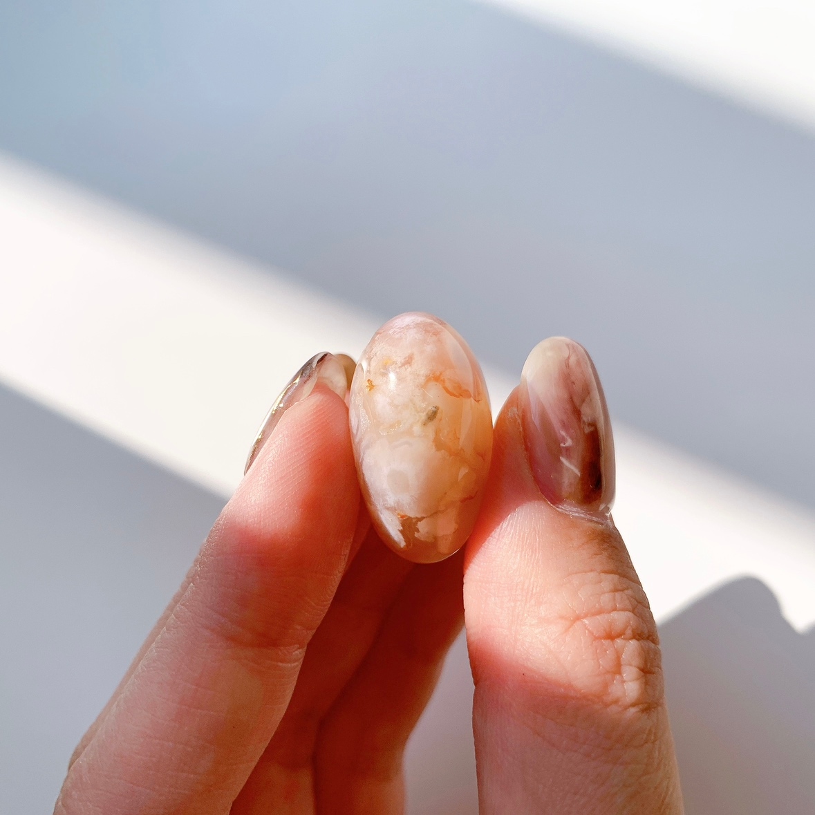 さくらアゲート ハート型 小