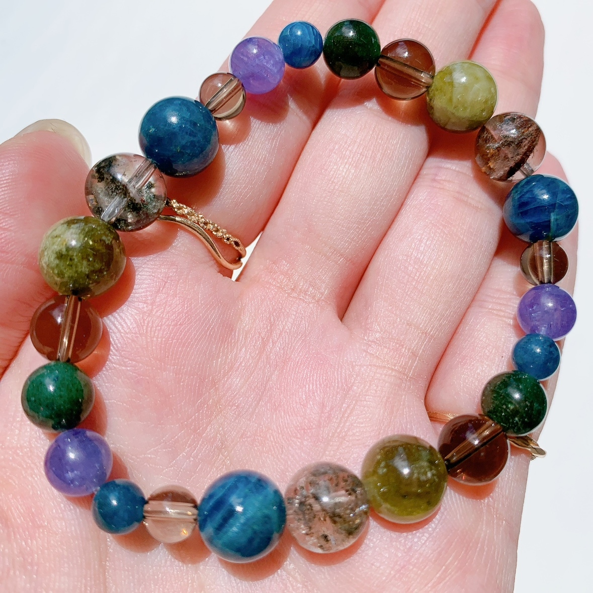 天然石ブレスレット ガーネット、アベンチュリン 楽天市場】ミックスブレス＃286 〔カーネリアン・アベンチュリン