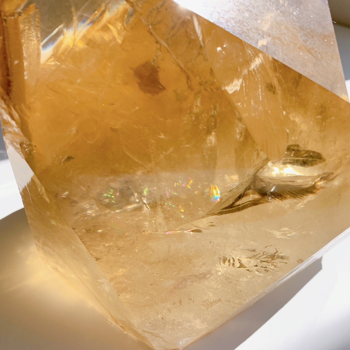 AAA級☆天然シトリン原石B84D3/123D11B AAA級☆天然シトリン原石B84D3/123D11B - メルカリ