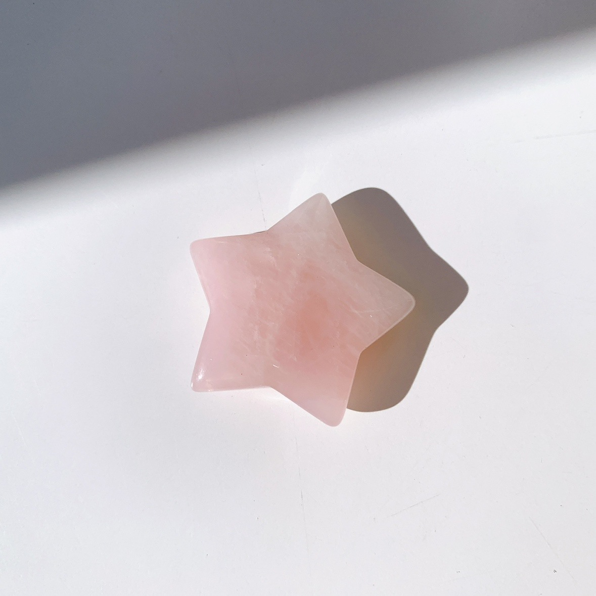 ローズクォーツ 星型 小 | 星型 | Crystals by Purely