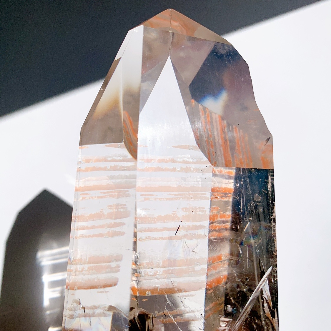 水晶原石ポイント 303g 水晶 ポイント 大 | 原石 | Crystals by Purely