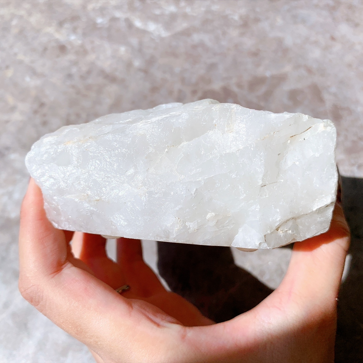 水晶 キャンドルホルダー(ラフ)