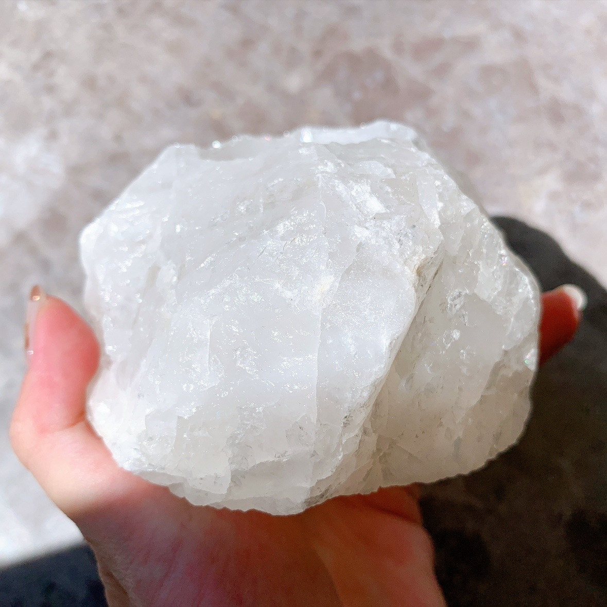 水晶 キャンドルホルダー（ラフ）