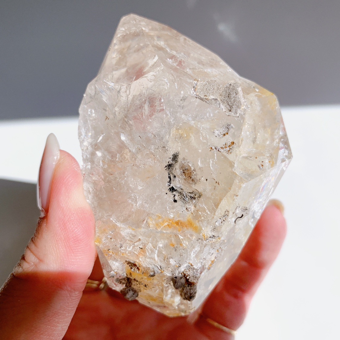 ハーキマーダイヤモンド エレスチャル 原石 | 原石 | Crystals by Purely