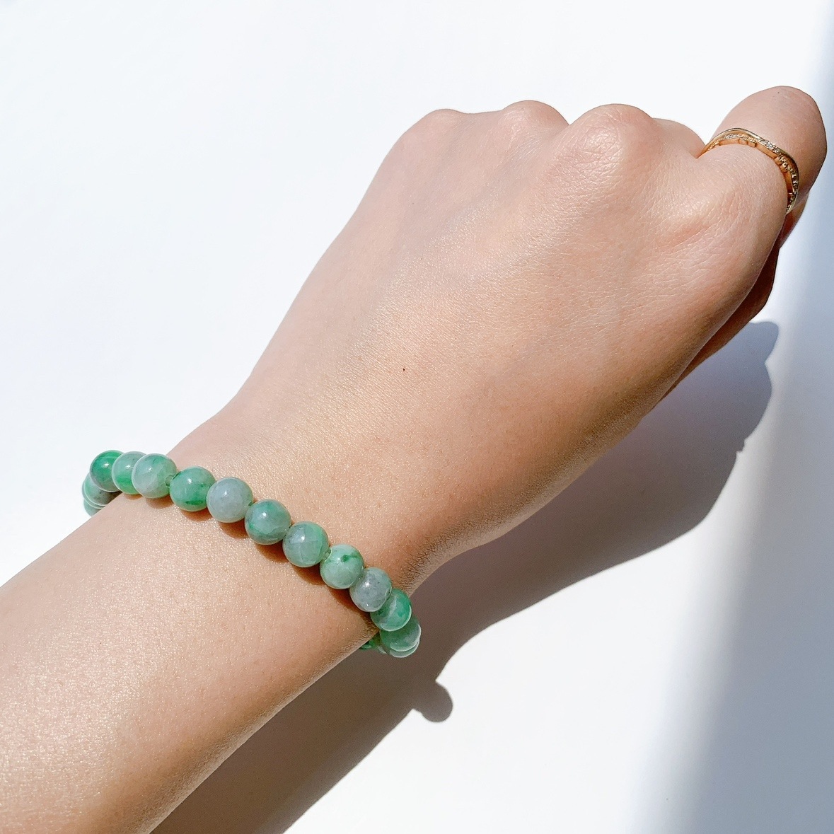 翡翠（ジェイダイト） ブレスレット