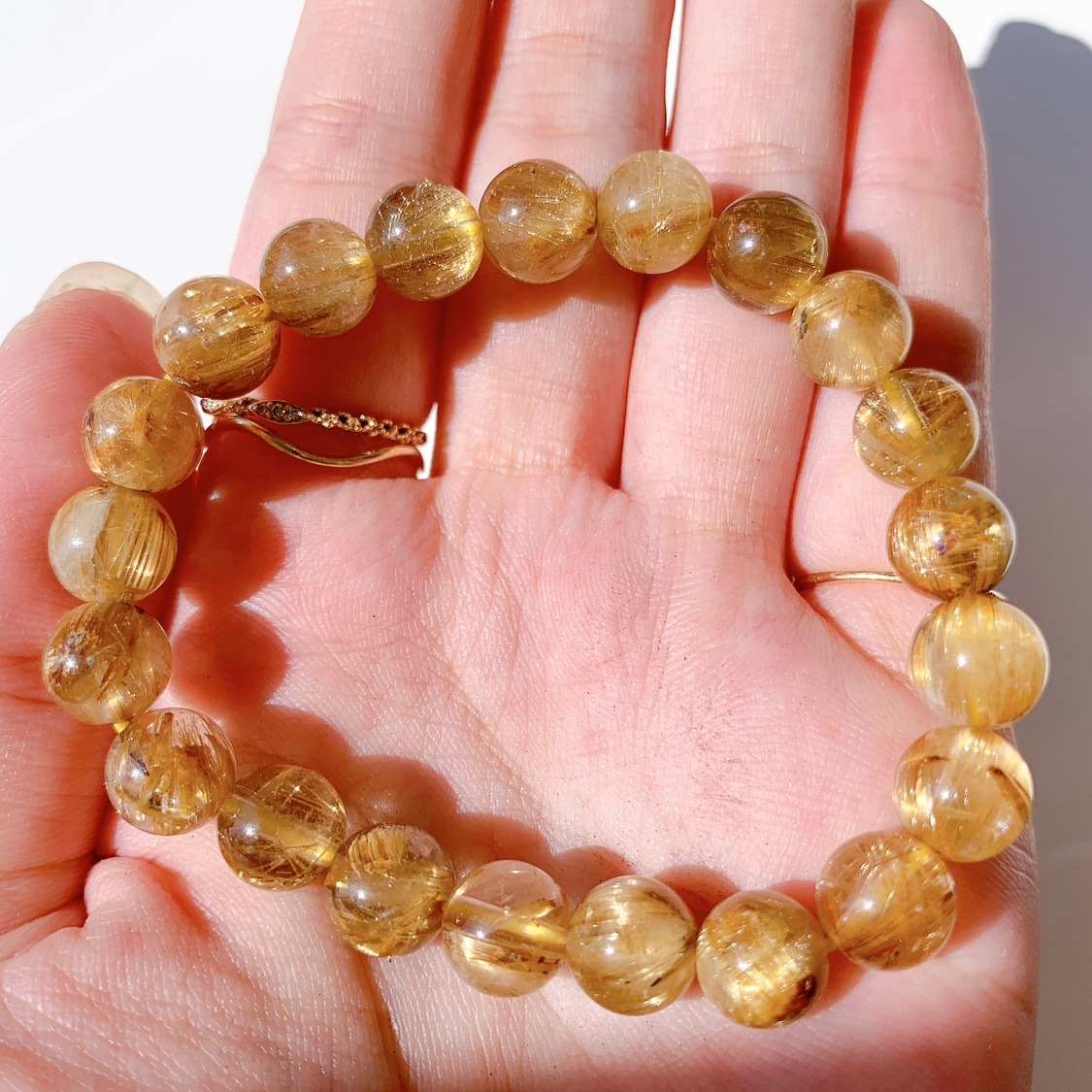 ルチルクォーツ ブレスレット