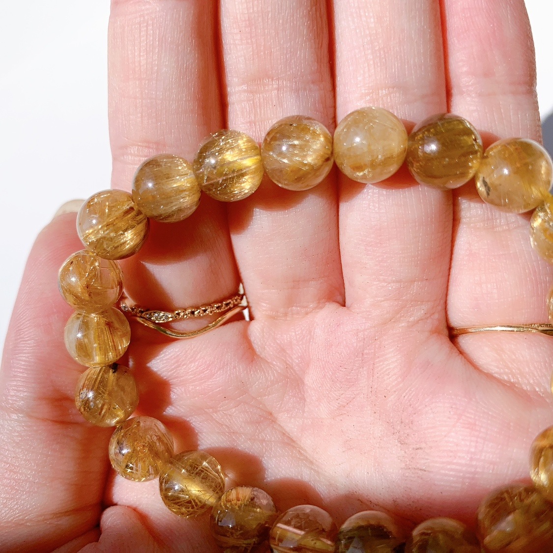 ルチルクォーツ ブレスレット