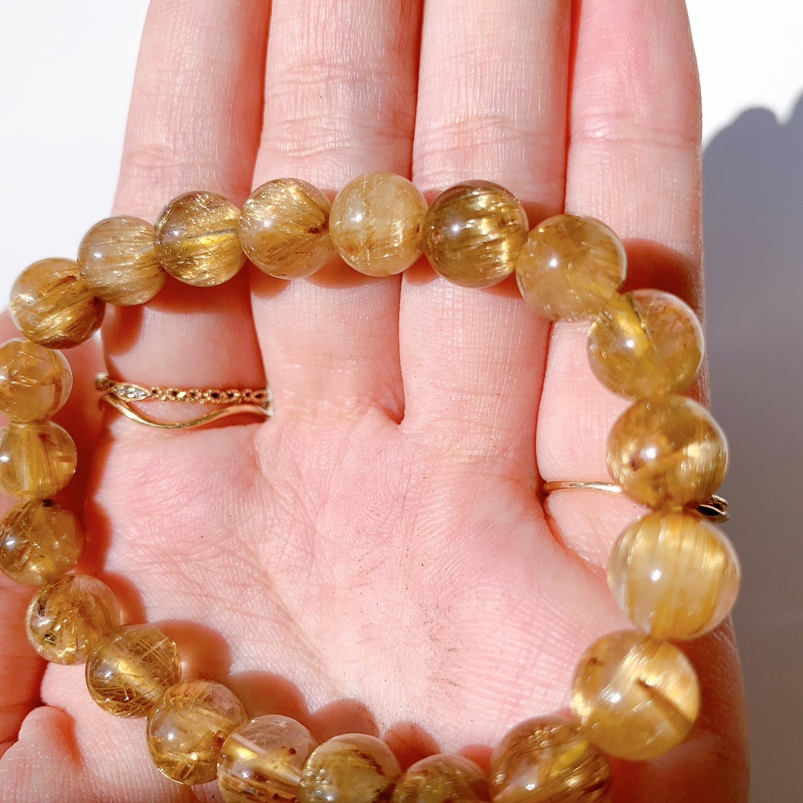 ルチルクォーツ ブレスレット