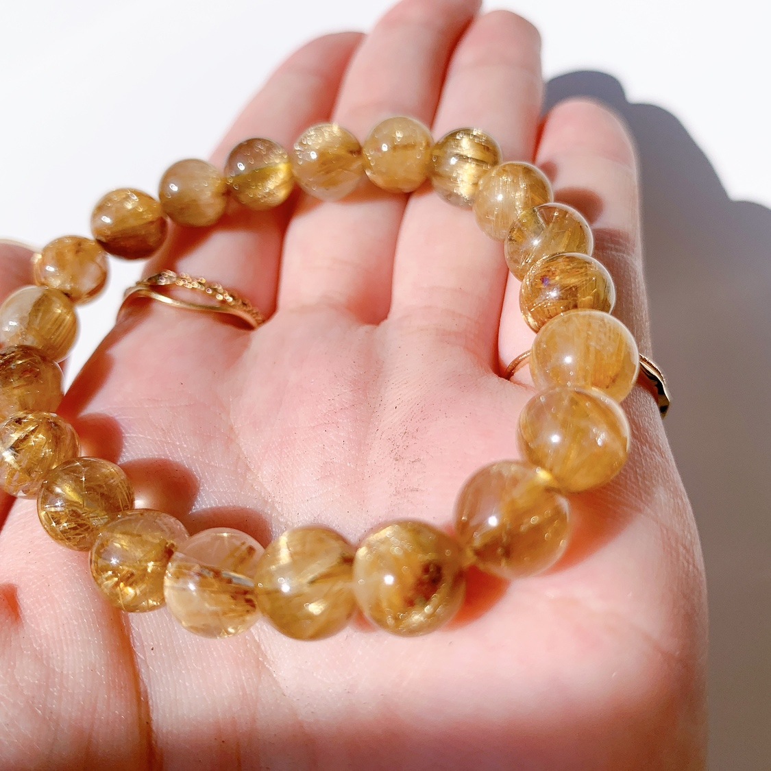 ルチルクォーツ ブレスレット