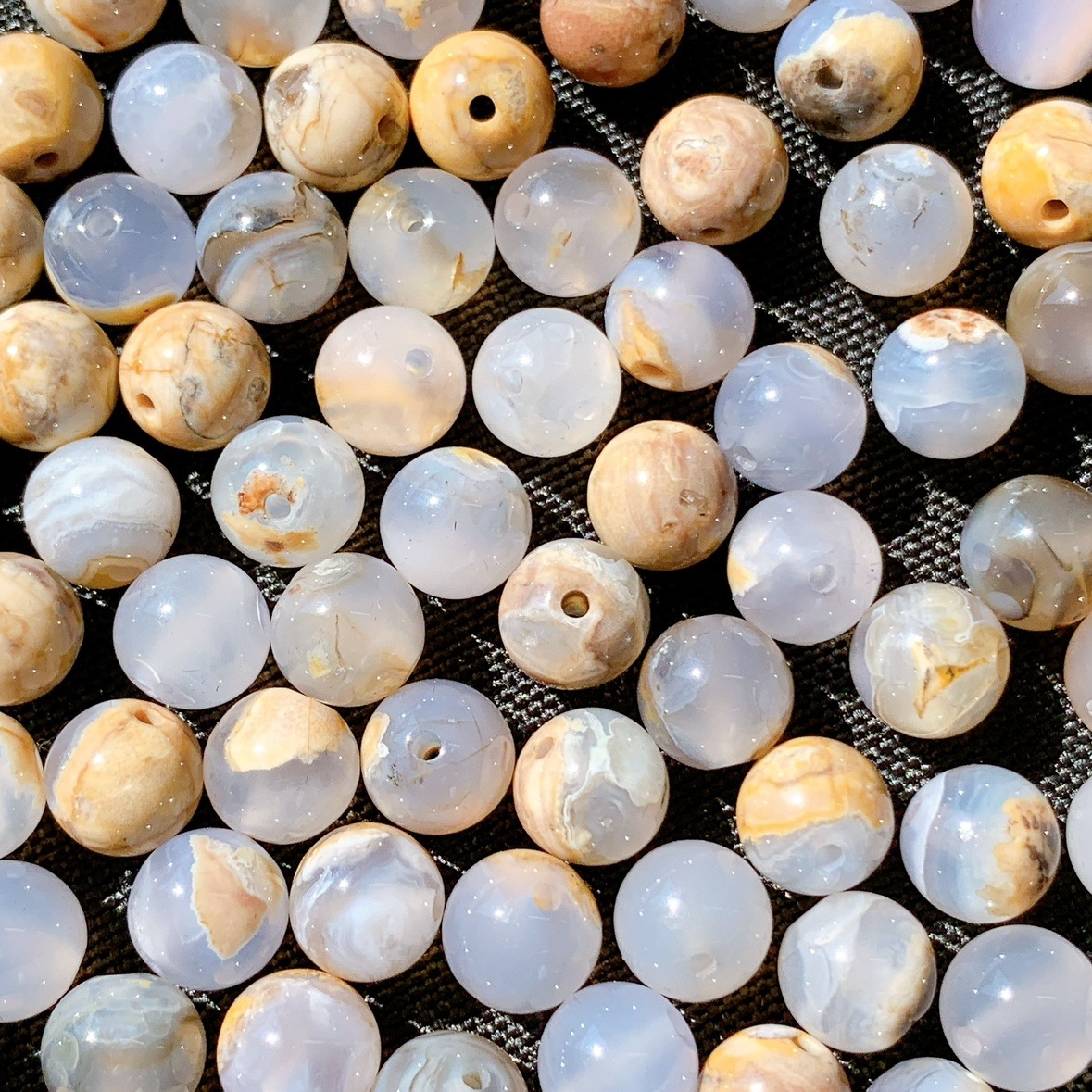 [602B]アゲート 母岩付き(8mm)