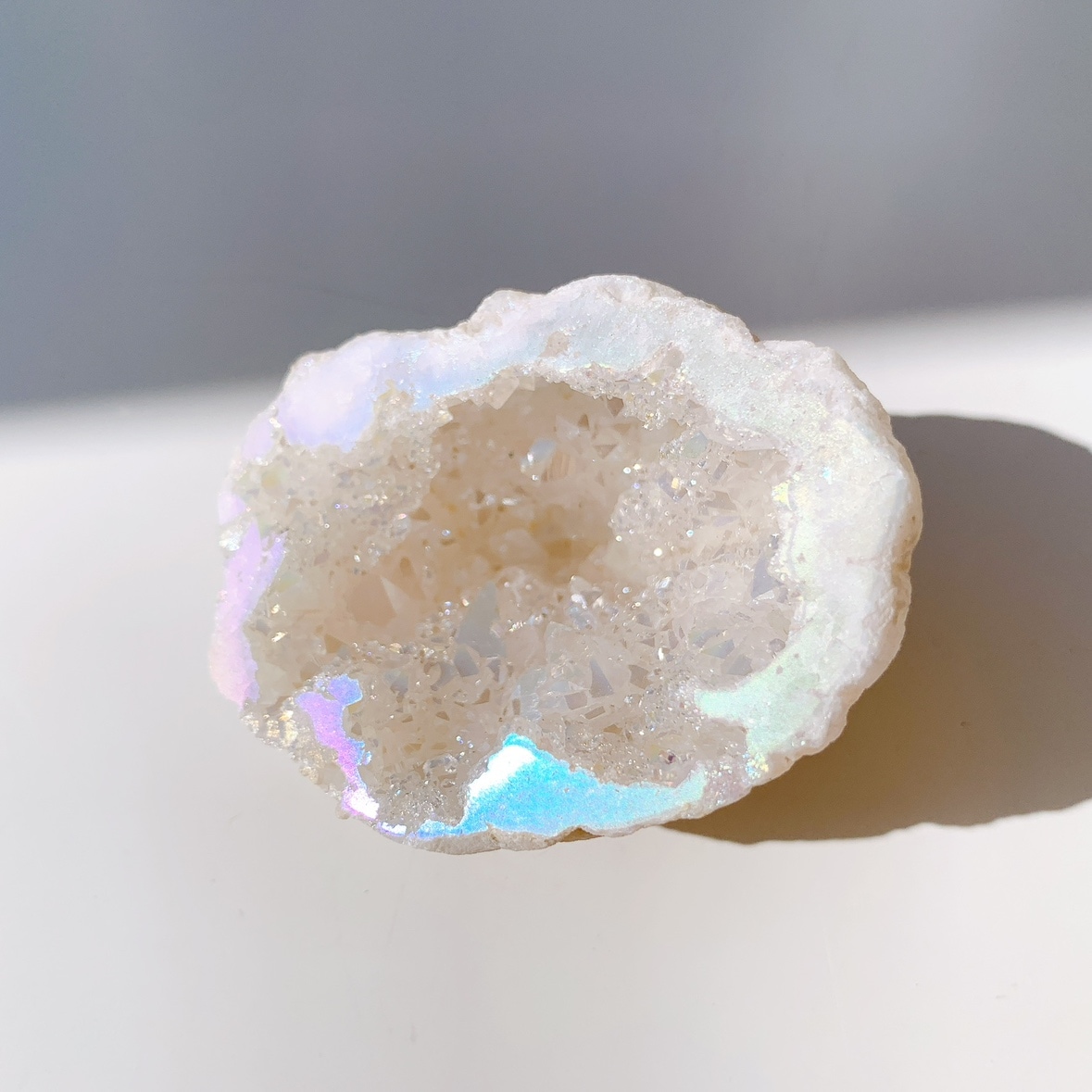 オーロラ水晶 ジオード | 原石 | Crystals by Purely