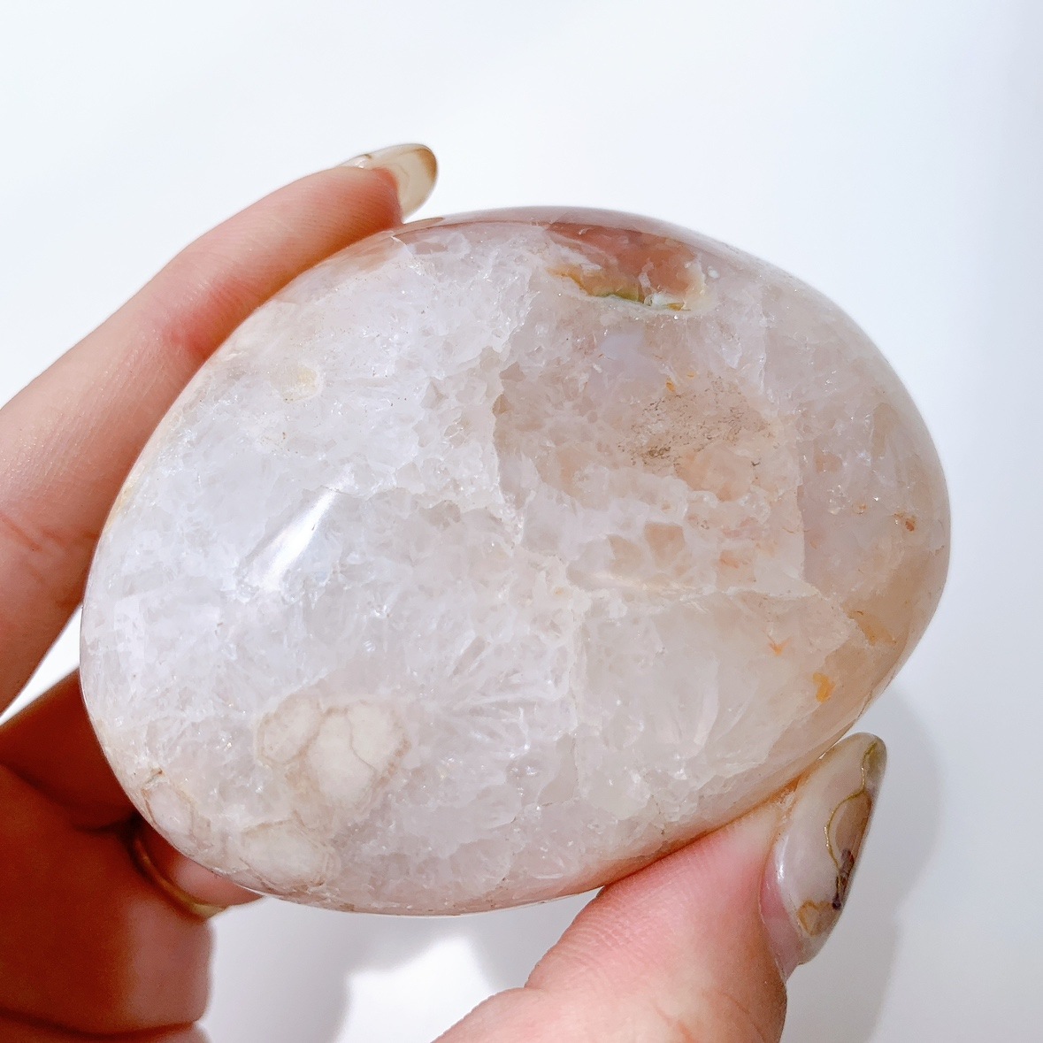 さくらアゲート にぎり石