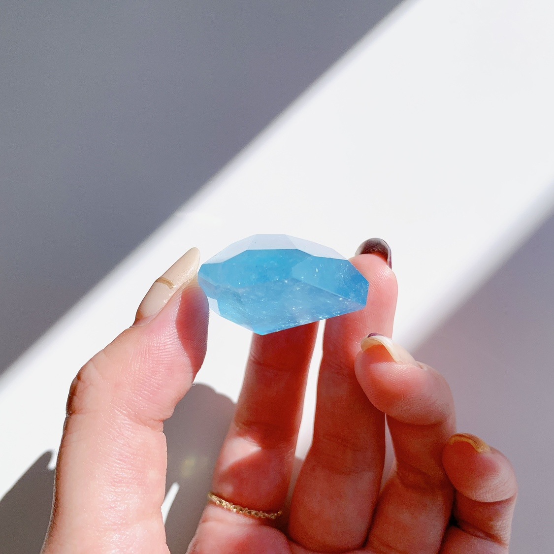 アクアマリン ラフカットポリッシュ