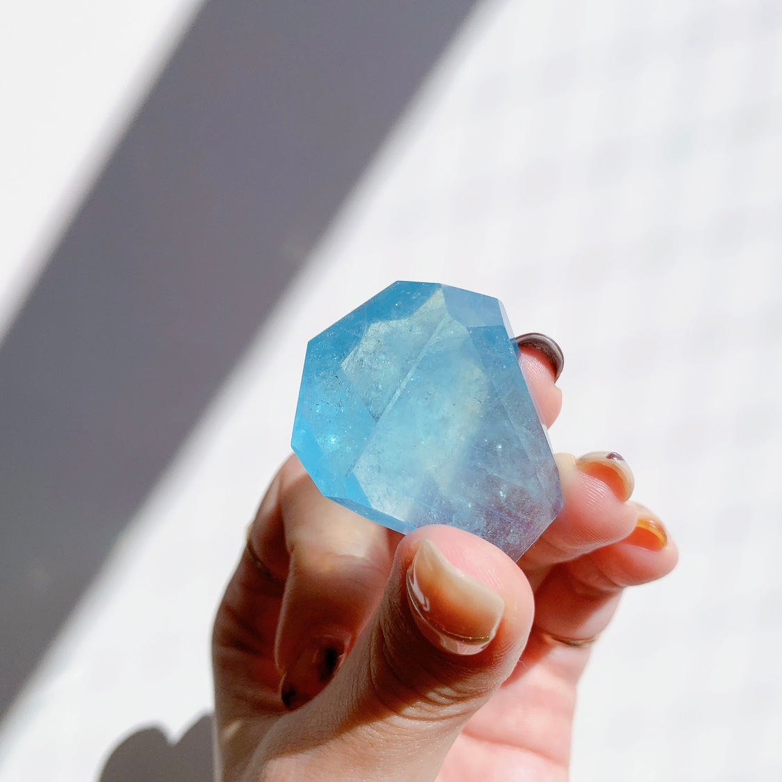 アクアマリン ラフカットポリッシュ