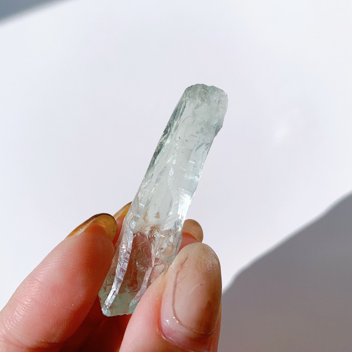 プラシオライト(グリーンアメジスト) 原石