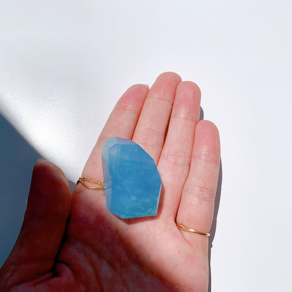 アクアマリン ラフカットポリッシュ