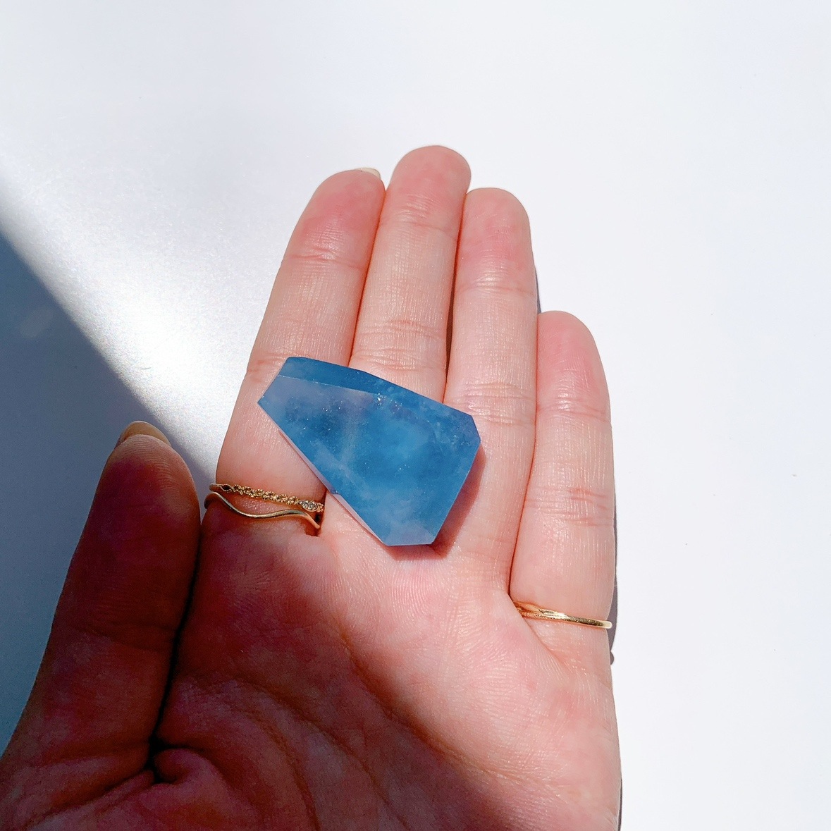 アクアマリン ラフカットポリッシュ