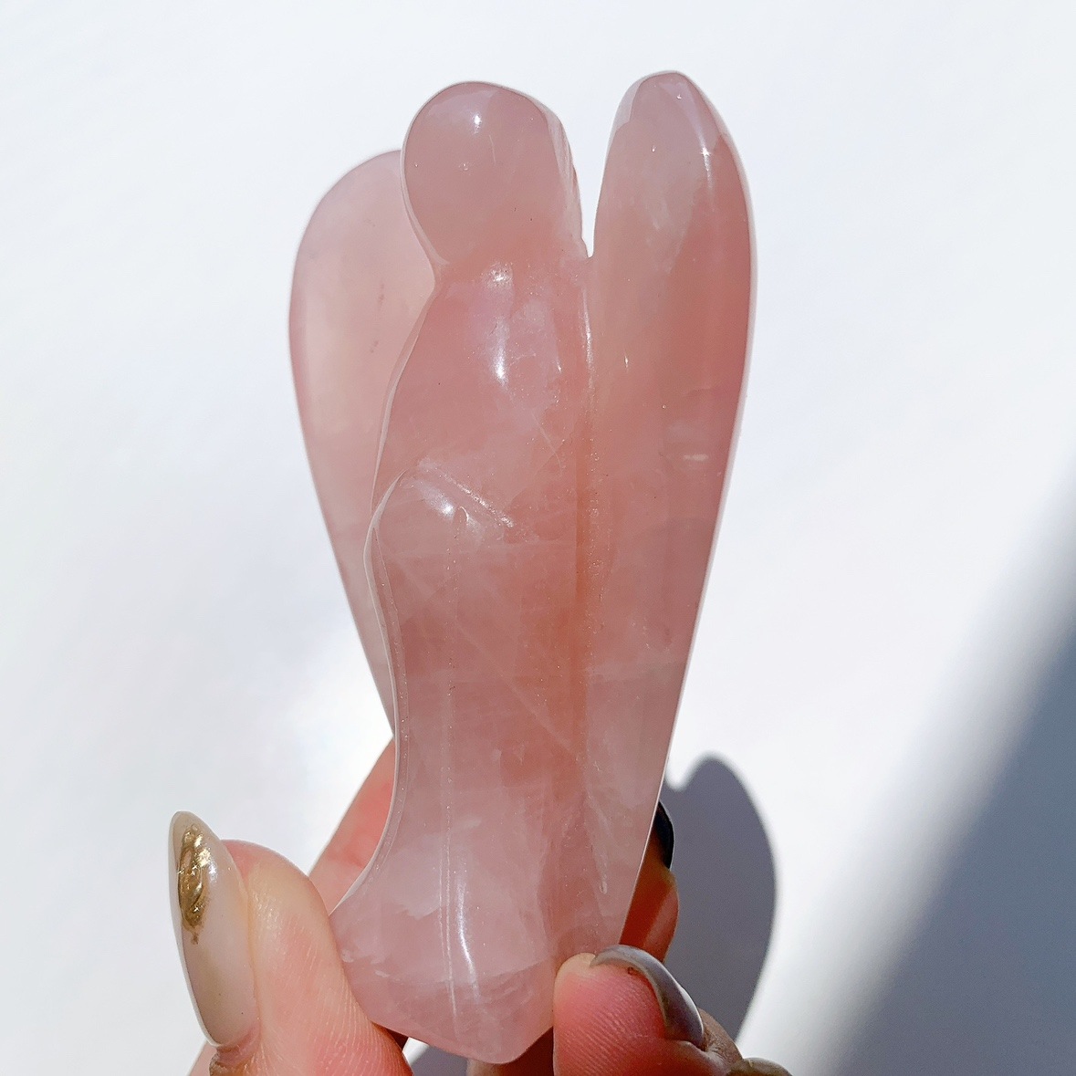 ローズクォーツ 天使型 | 天使型 | Crystals by Purely