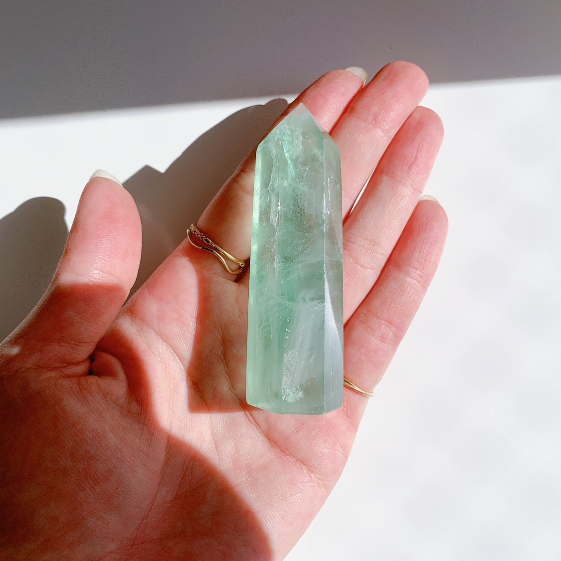 フローライト　ポイント フローライト ポイント | ポイント | Crystals by Purely