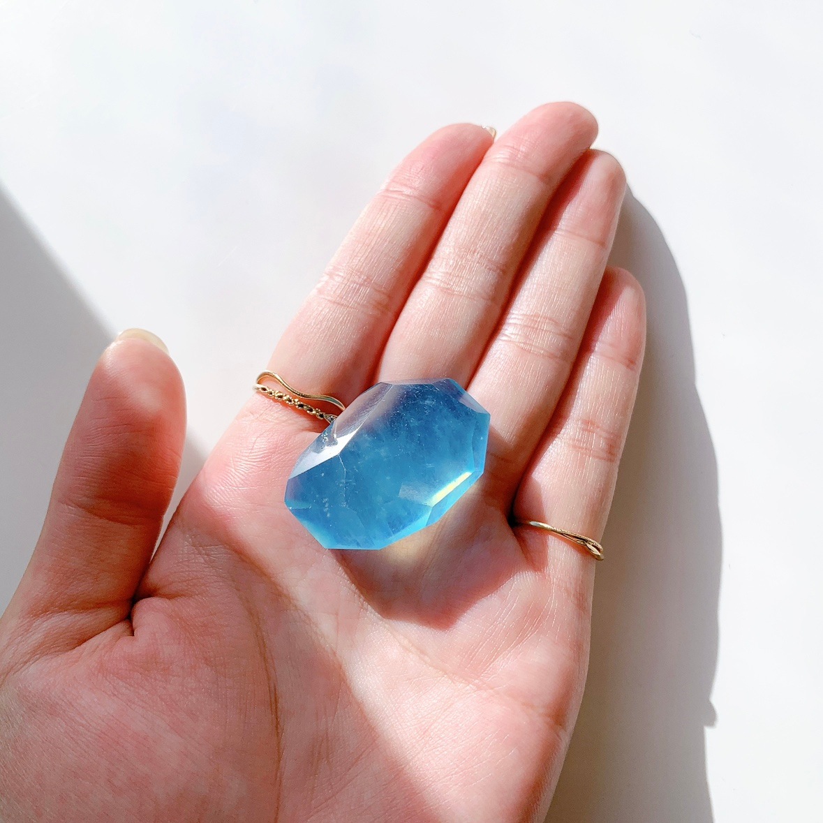 アクアマリン ラフカットポリッシュ