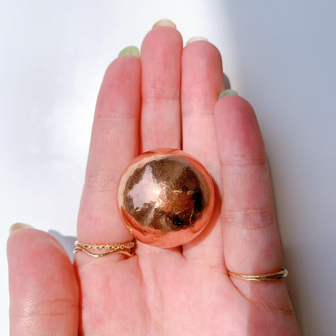 コッパー 自然銅 丸玉