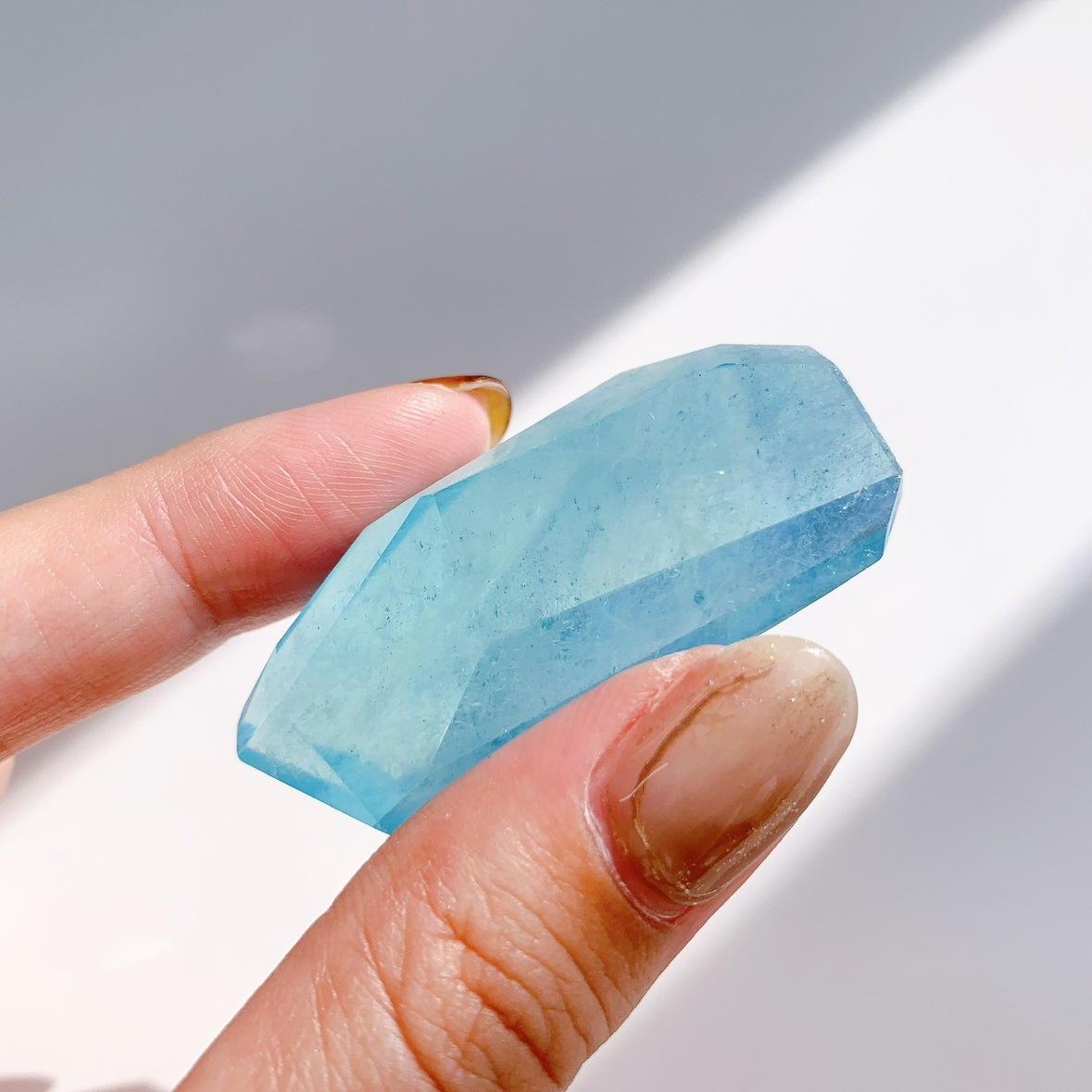 アクアマリン ラフカットポリッシュ