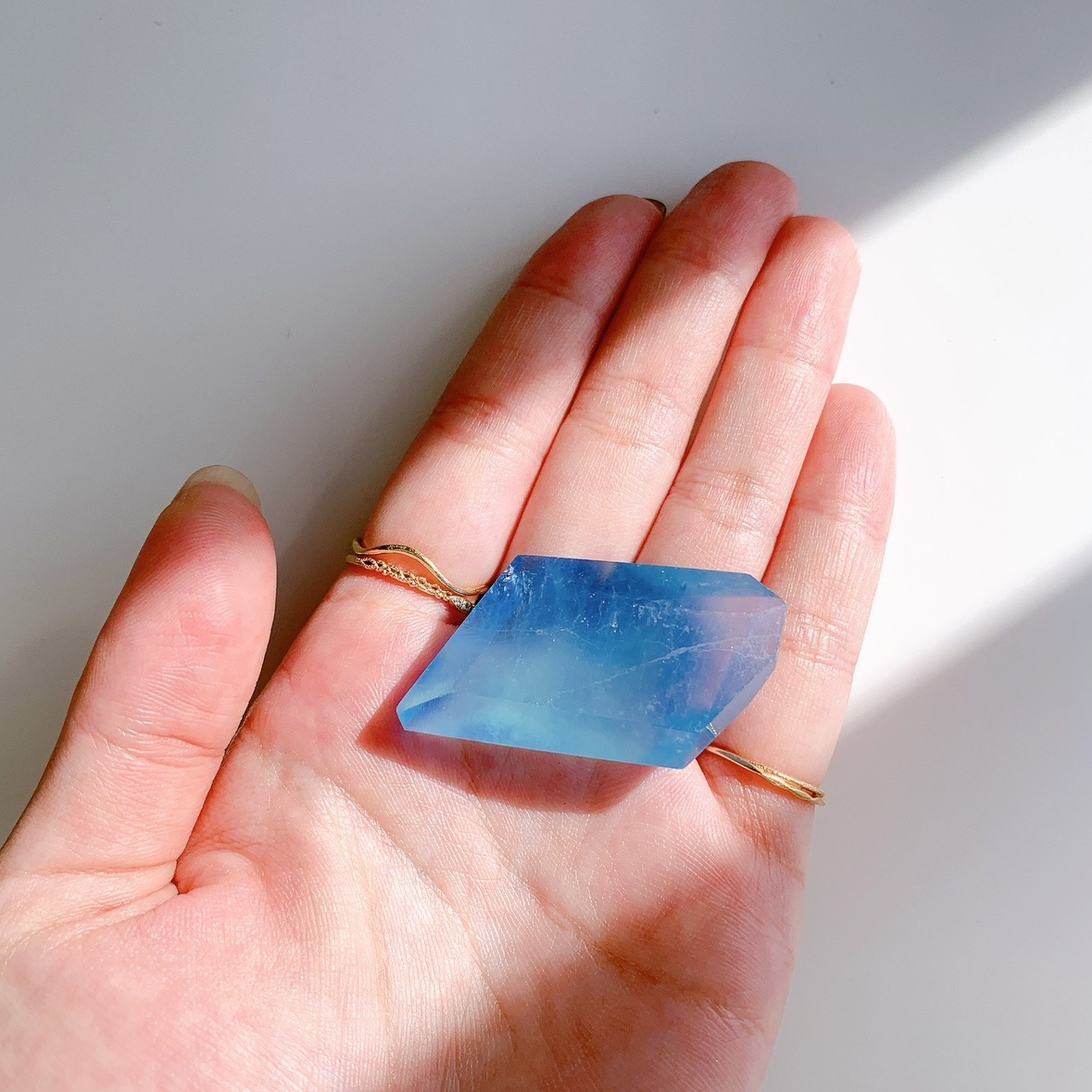 アクアマリン ラフカットポリッシュ