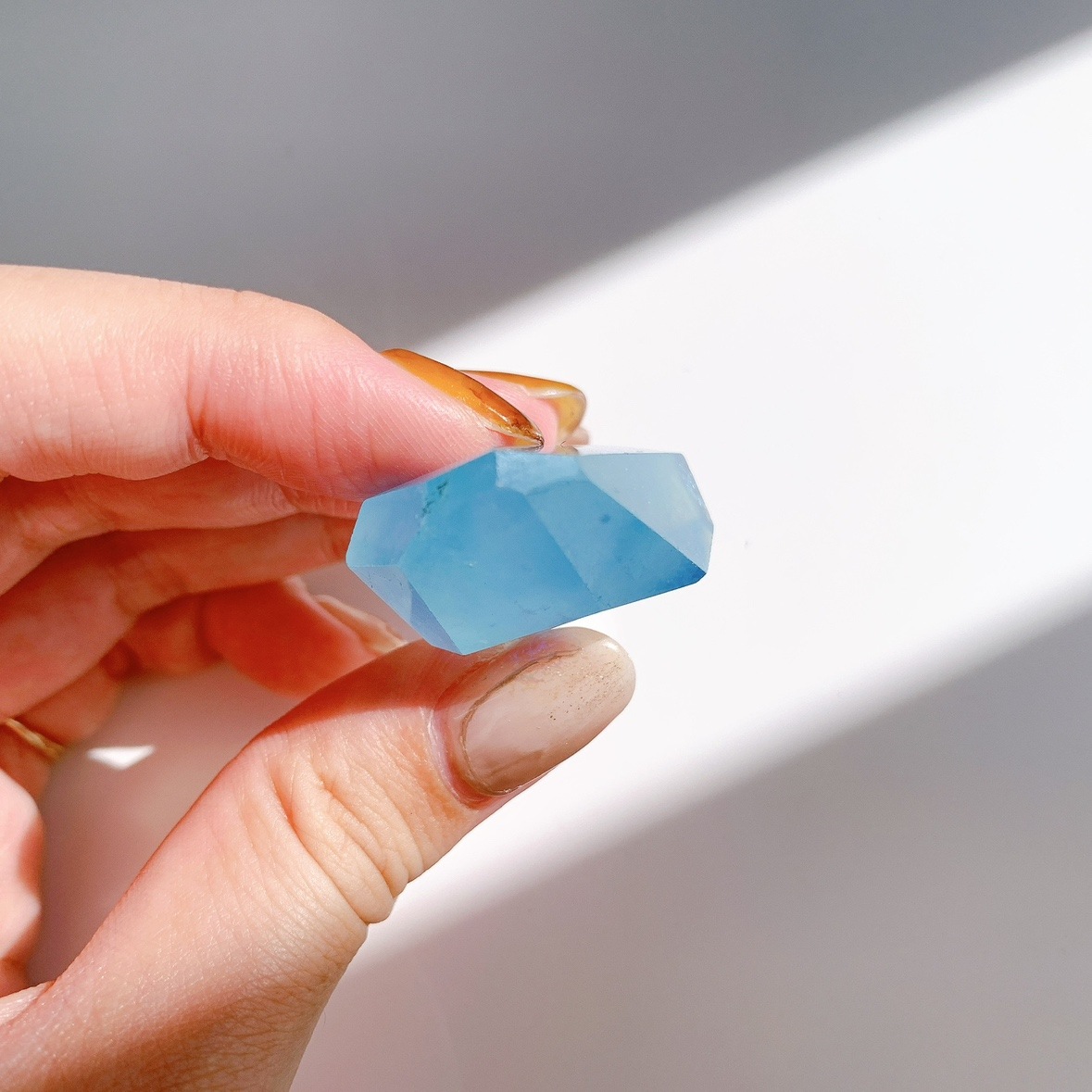 アクアマリン ラフカットポリッシュ