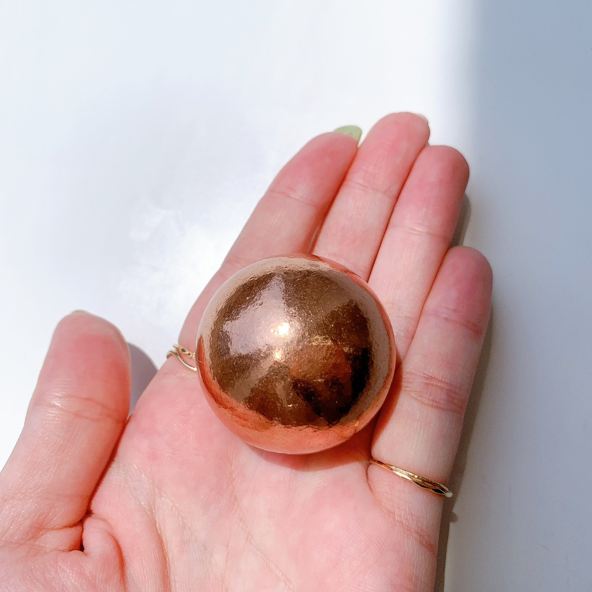 コッパー 自然銅 丸玉