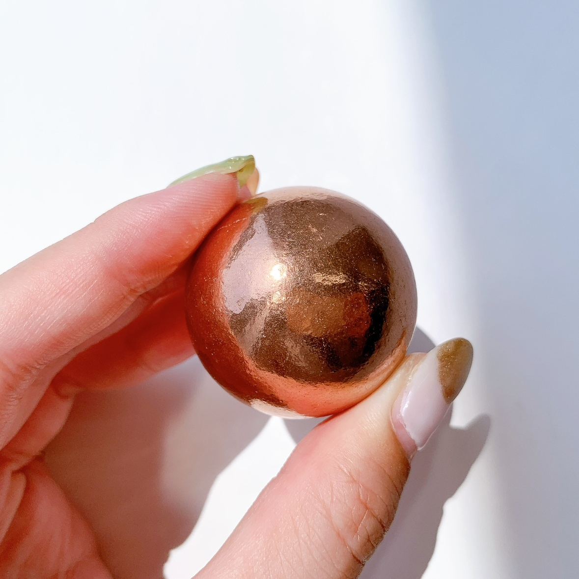 コッパー 自然銅 丸玉