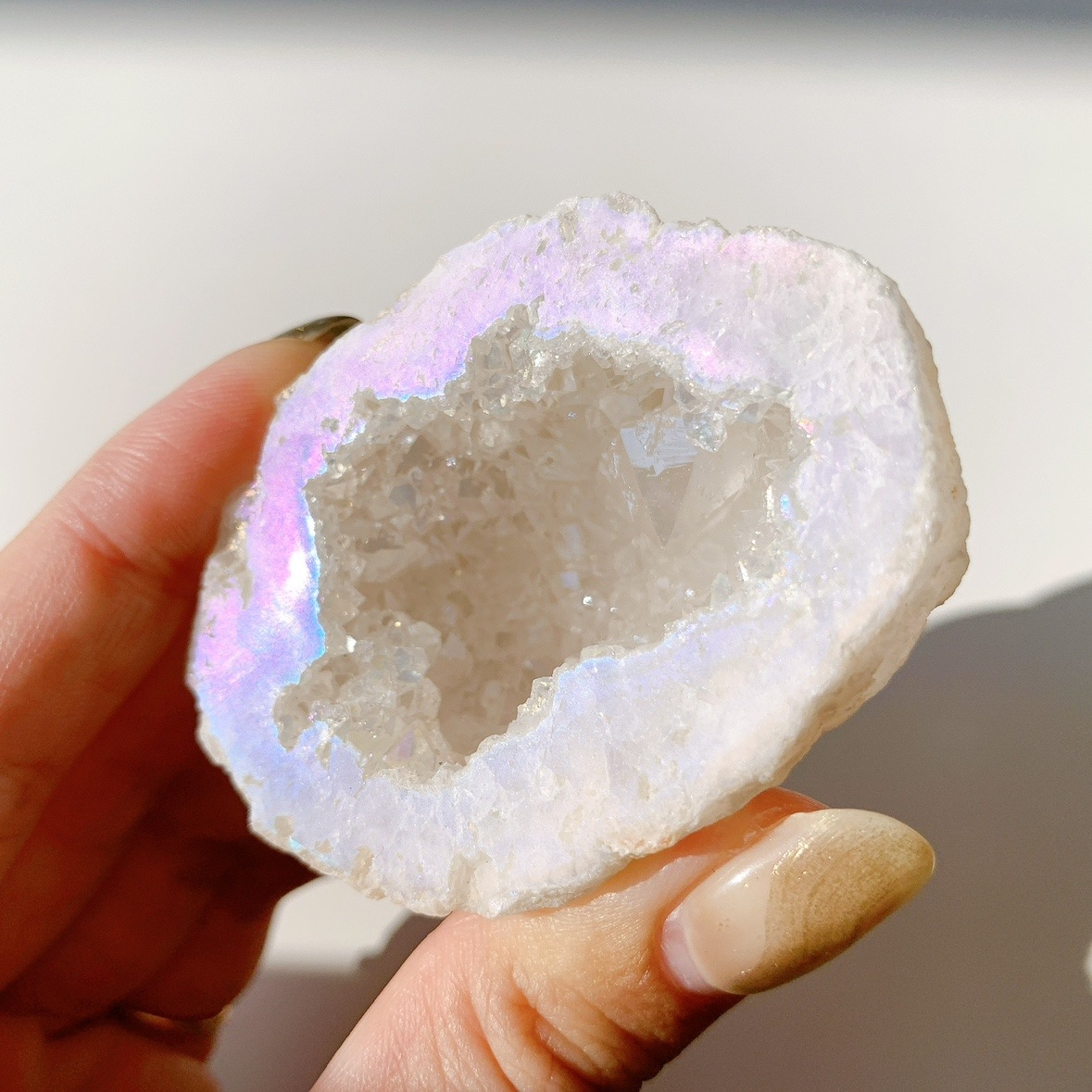 オーロラ水晶 ジオード | 原石 | Crystals by Purely