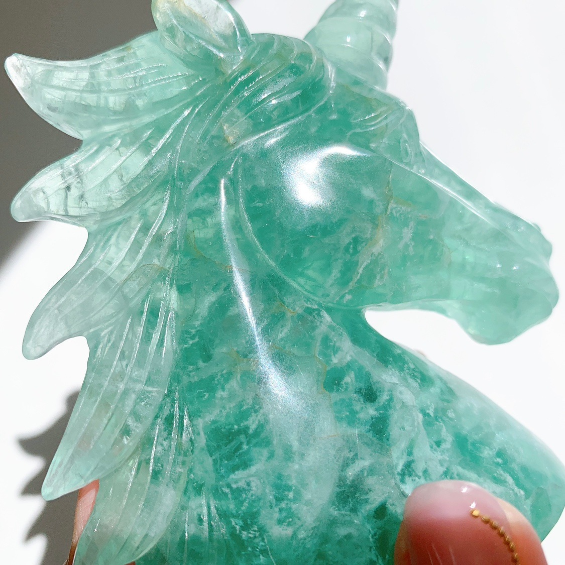 難あり特価品】フローライト ユニコーン型 | ユニコーン型 | Crystals