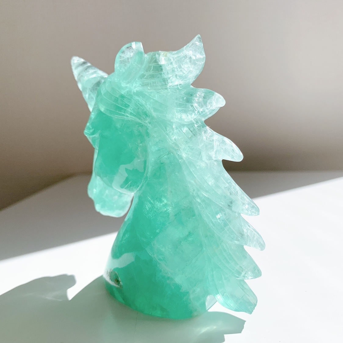 難あり特価品】フローライト ユニコーン型 | ユニコーン型 | Crystals