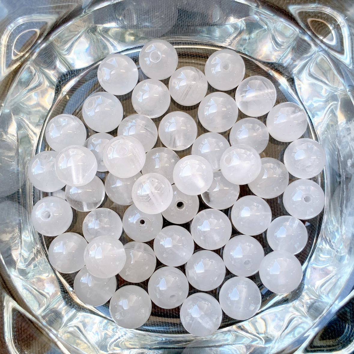 [87B]アンフィボールインクォーツ(8mm)