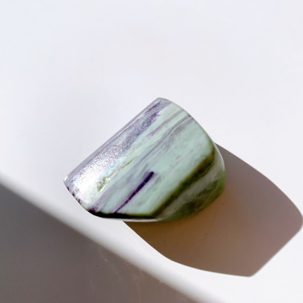 カメレライトインサーペンティン タンブル