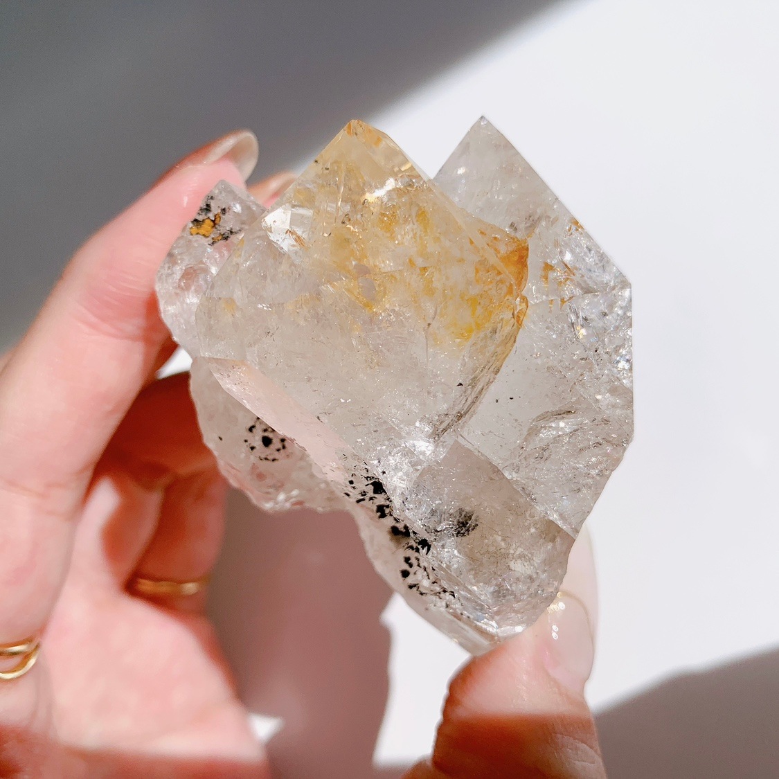 ハーキマーダイヤモンドエレスチャル 原石 | 原石 | Crystals by Purely ハーキマーダイヤモンドエレスチャル 原石 | 原石 | Crystals by Purely