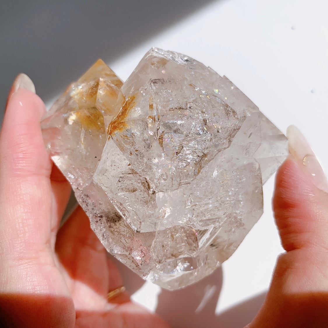 ハーキマーダイヤモンドエレスチャル 原石 | 原石 | Crystals by Purely