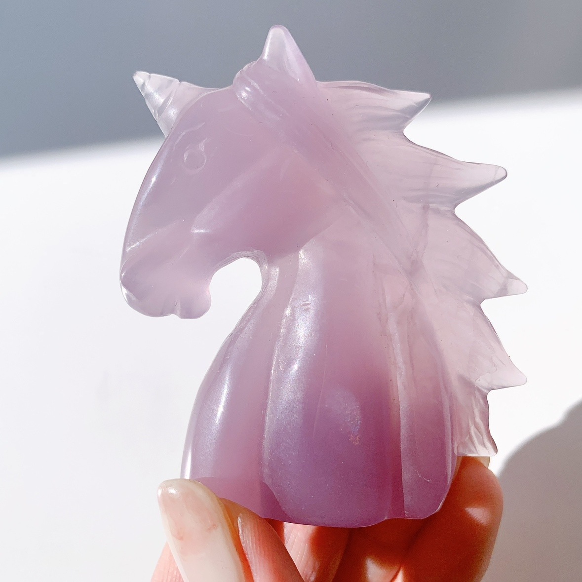 イットリウムフローライト ユニコーン型