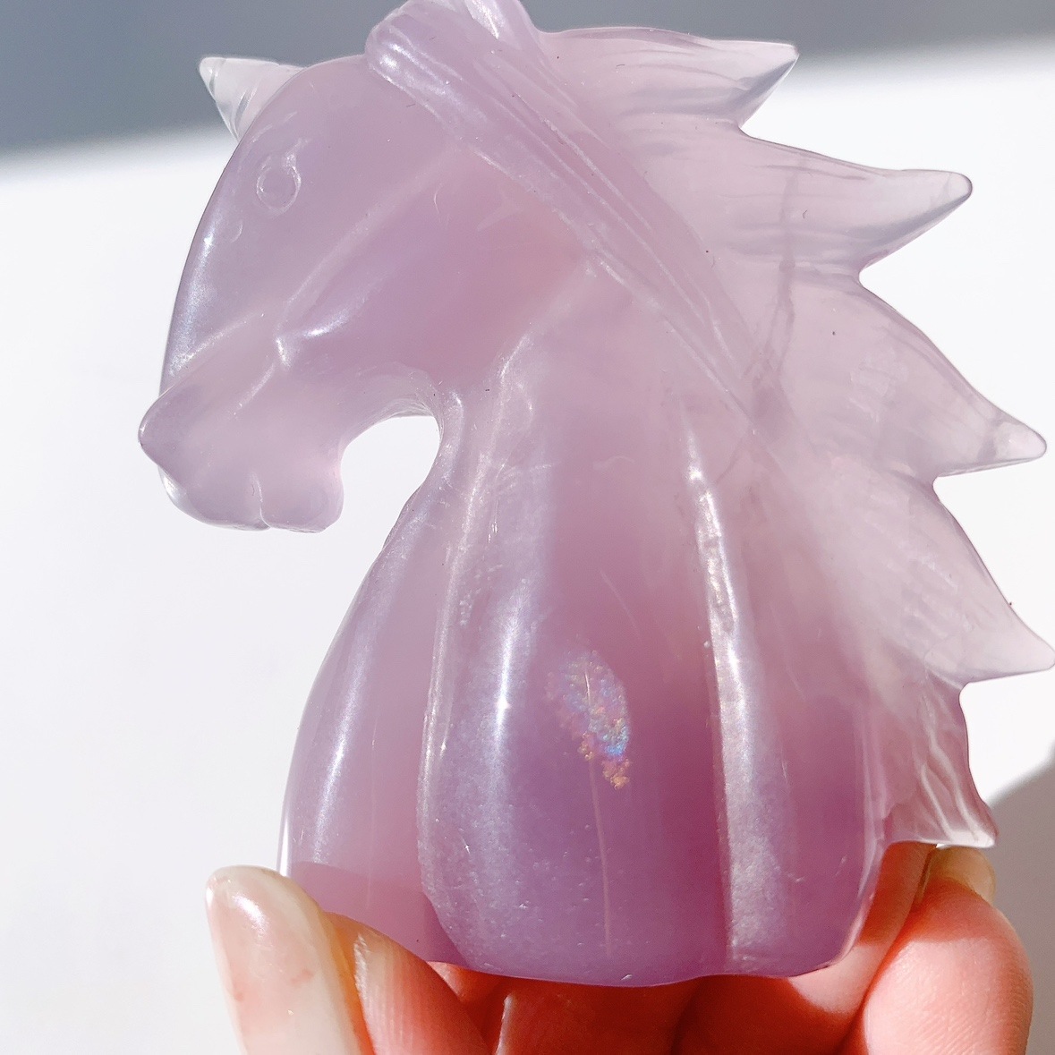 イットリウムフローライト ユニコーン型