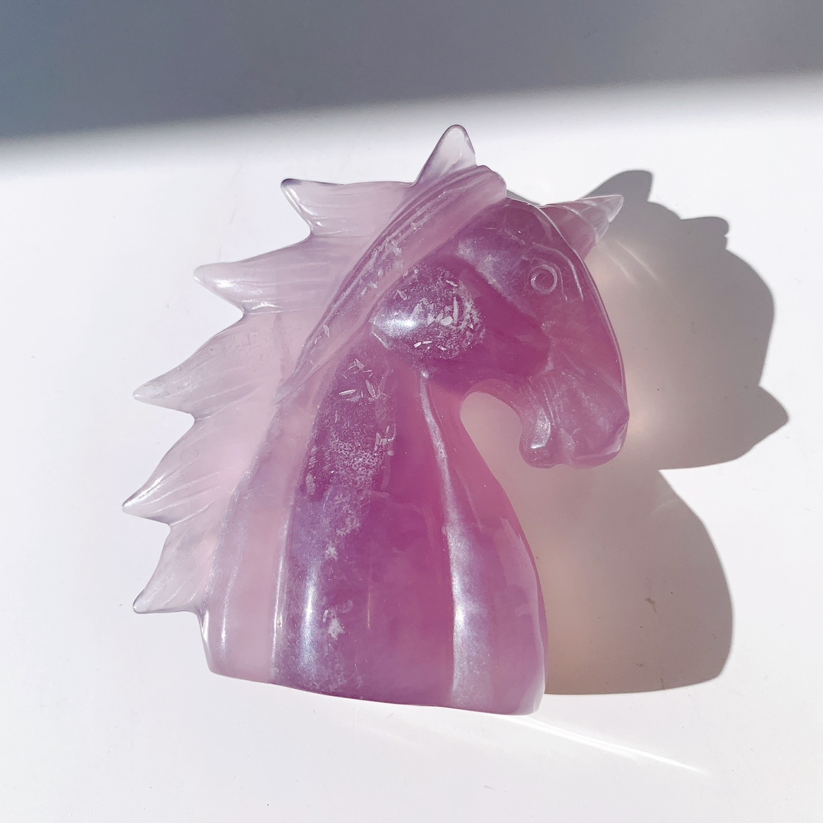 イットリウムフローライト ユニコーン型 | ユニコーン型 | Crystals by