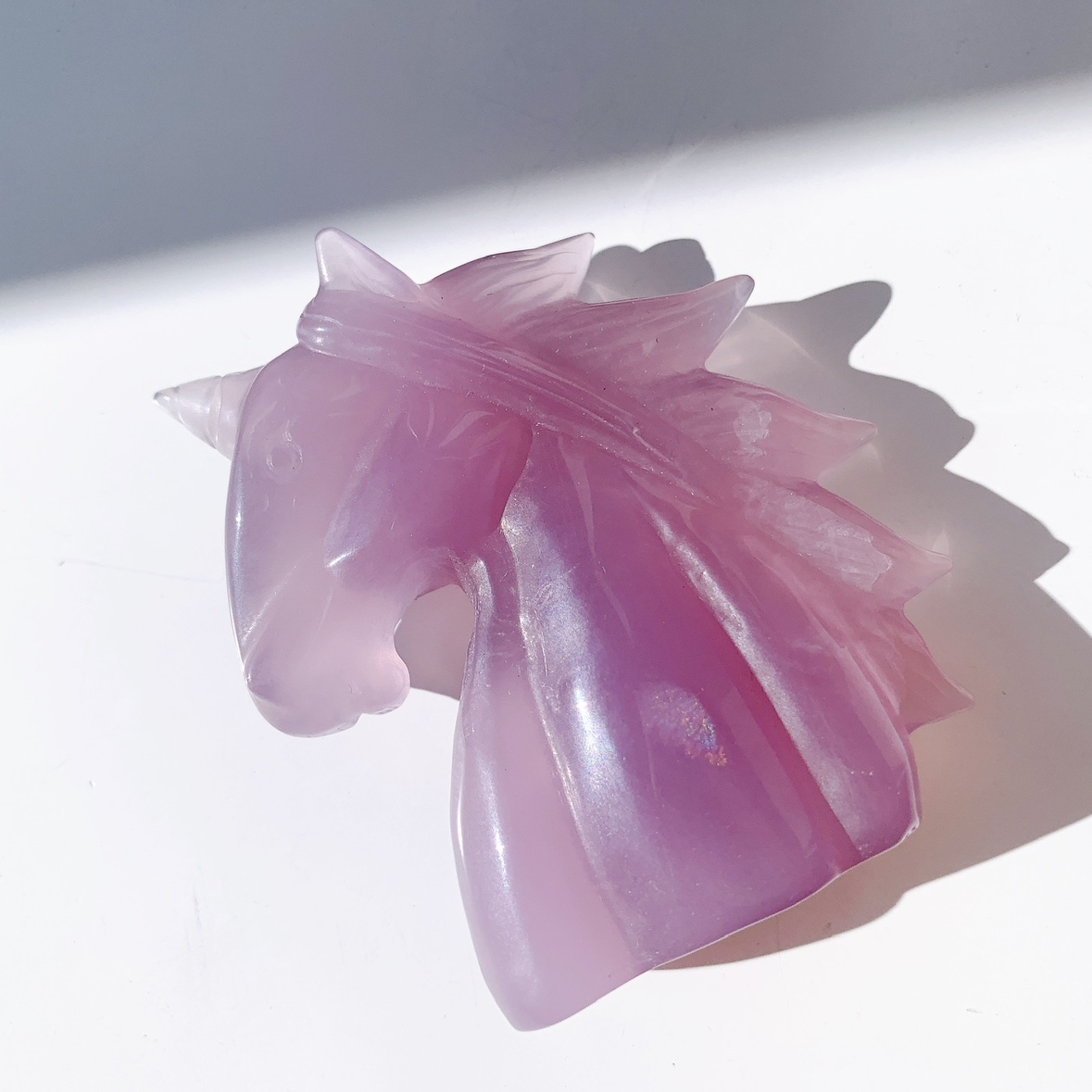 イットリウムフローライト ユニコーン型