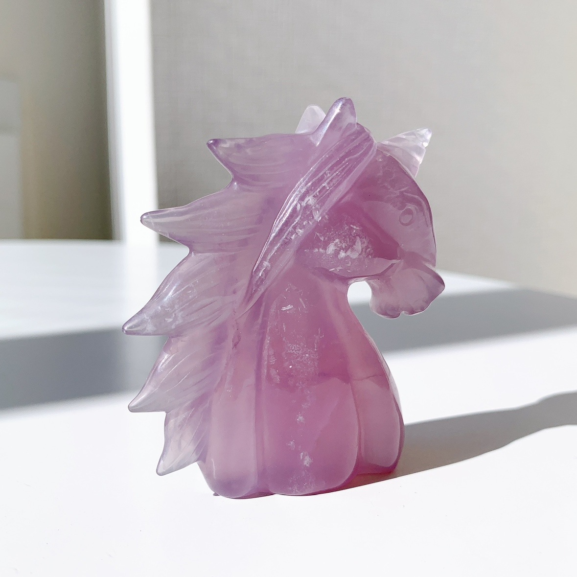 イットリウムフローライト ユニコーン型