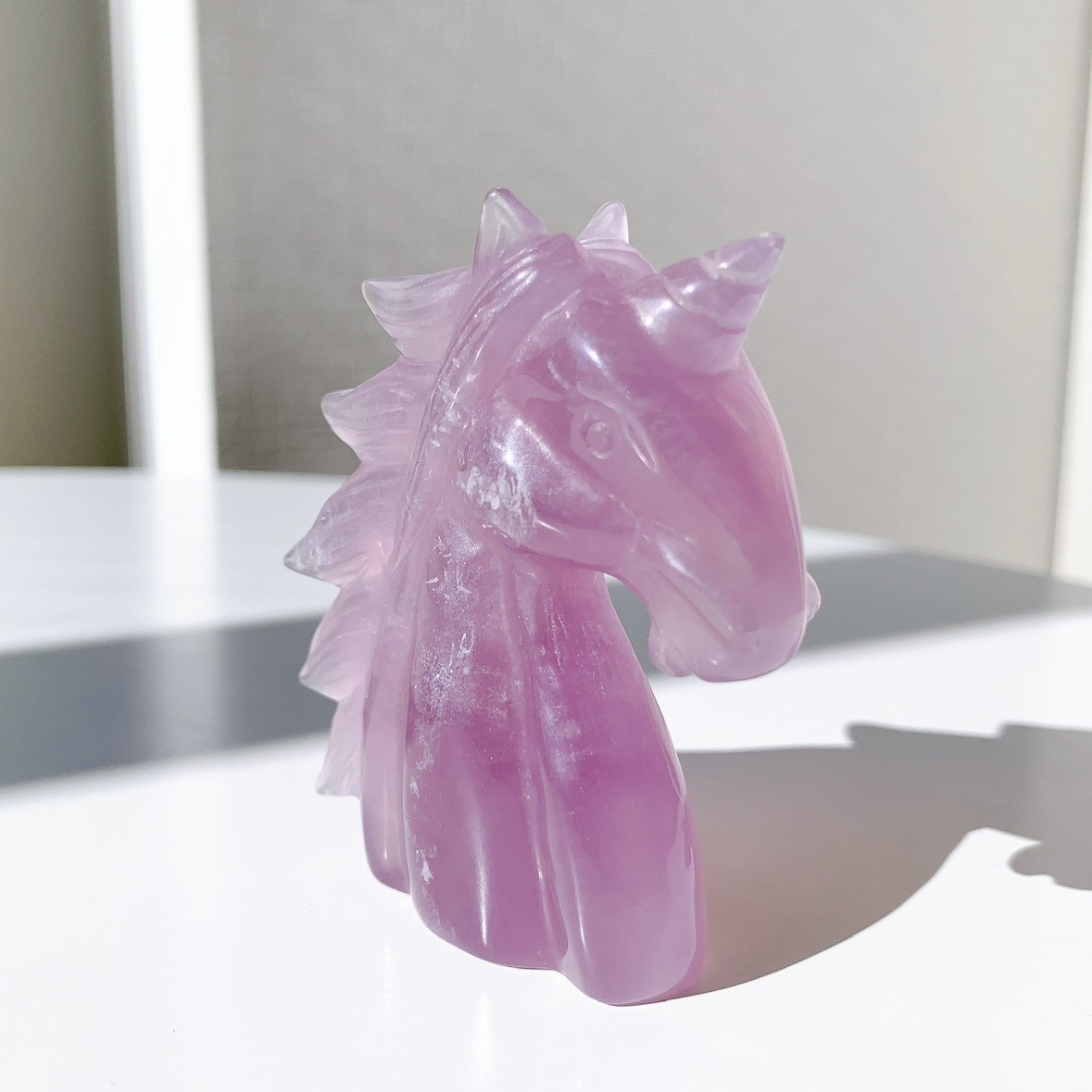 イットリウムフローライト ユニコーン型